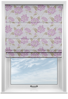 Corsica, Mauve - Roman Blind